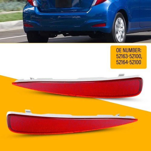 Red rear reflector for - 2x,