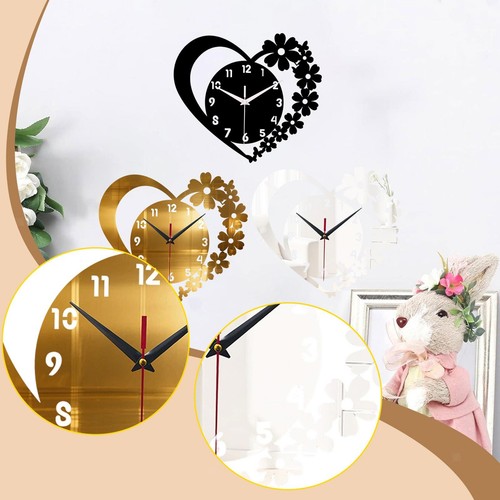 Heart shaped wall - shaped, clock
