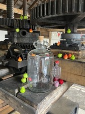 Glass 5litre Demijohn with airlock and cork for cider, wine, beer or vinegar 