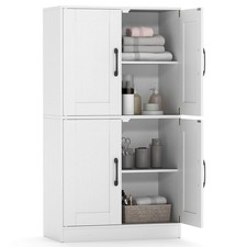Bathroom Cabinet w/Doors &