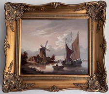 Bernard Page oil painting