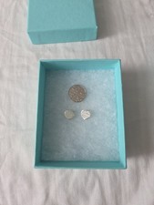 Tiffany & Co. Mini Heart Earrings Very Nice Condition