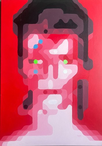 David bowie framed canvas - bowie,