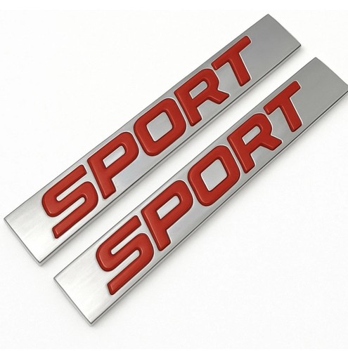 Car sport badge sticker - 3d,