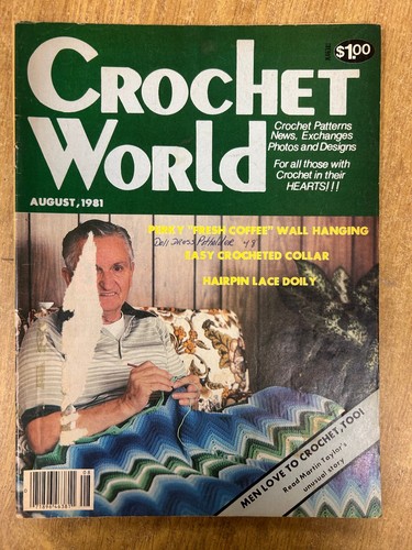 Crochet world magazine august - crochet,