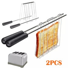2 Pack Stainless Steel Sandwich Toasting Cages Tool For Dualit Classic Toasters