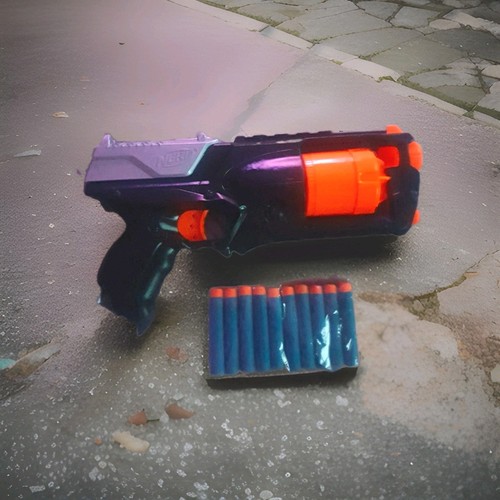 Nerf custom black strongarm - nerf,