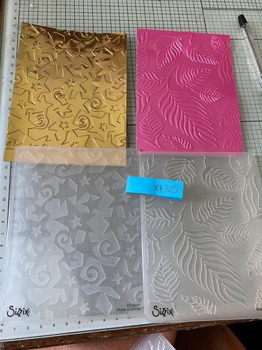 Sizzix stars feather foliage - sizzix,