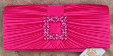 Women FUCHSIA Clutch Bag  by