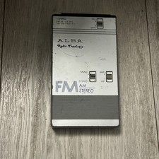 Vintage ALBA Radio Travlette