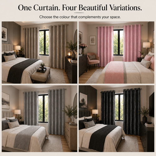 Blackout thermal curtains self - thermal,