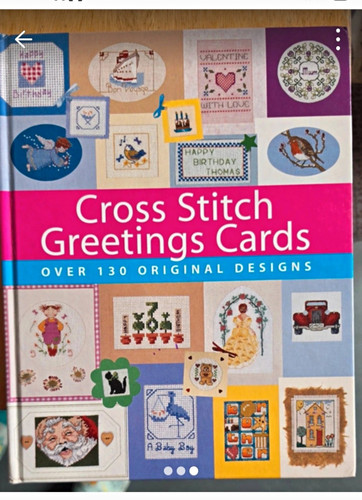 Cross stitch greetings cards - stitch,