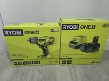 Ryobi, 3-Speed Cordless Impact Wrench With  One Battery And Charger,18v 4.0Ah 