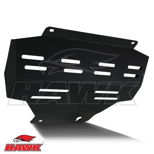 Black steel sump guard - black,