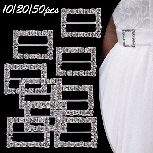 Diamante slider buckle crystal - slider,
