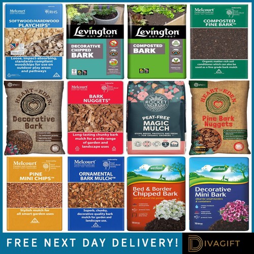 Bark chippings huge litre - huge,