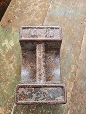 Vintage Bar Weight 14lb Cast Iron Gate stop Gazebo Bar Weight 6.35kg