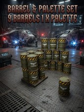 Wargaming Terrain Barrels &