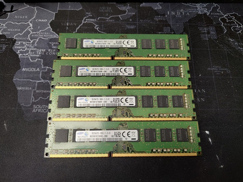32gb 4x8 samsung ddr3 - 4x8, ddr3-1600