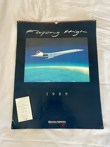 Concorde 1989 official signed - 1989,