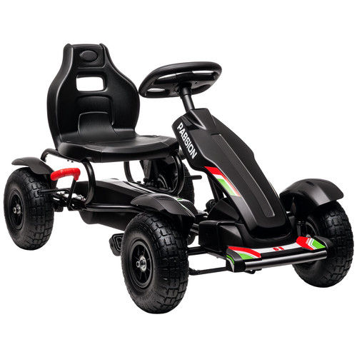 Homcom children pedal kart - pedal,