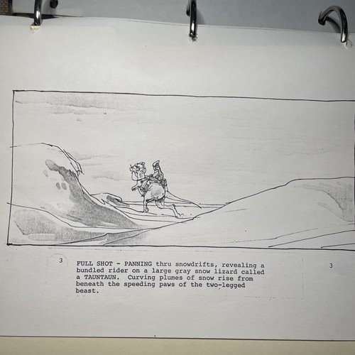 Star wars storyboards empire - star,