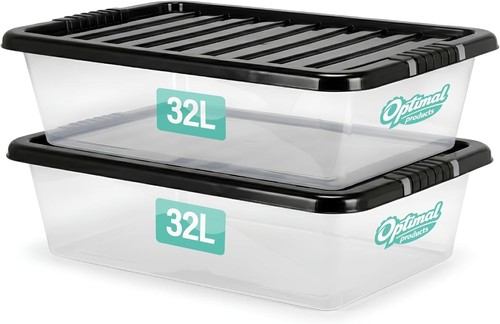 Plastic storage boxes - 2,
