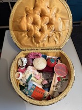 VINTAGE SEWING BOX WITH