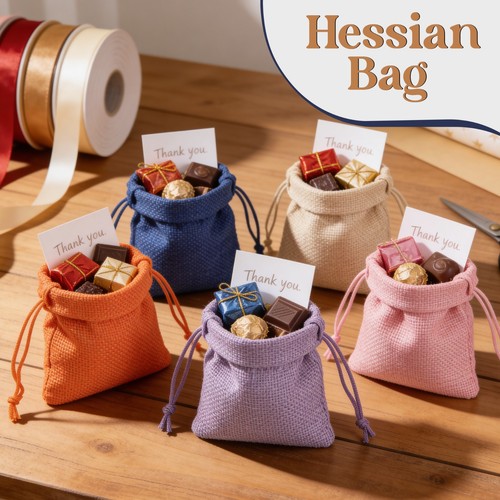 Pack 50 burlap - 10/20/50,