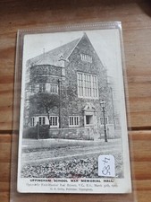  Uppingham School  War Memorial Hall Posted 1905