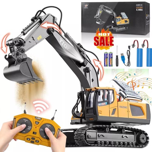 Remote control digger - remote, kids