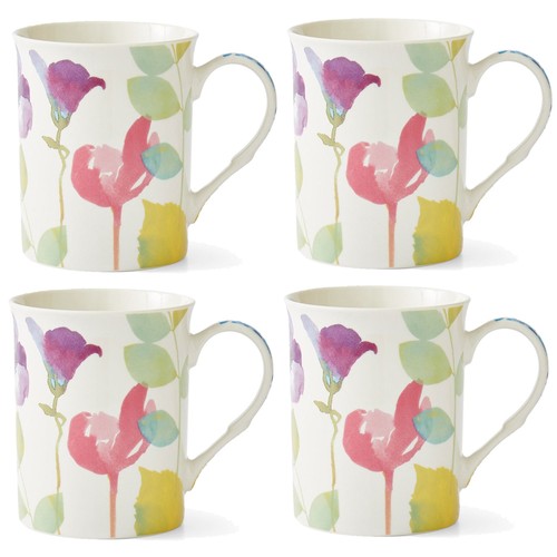 Portmeirion water garden mugs - garden,