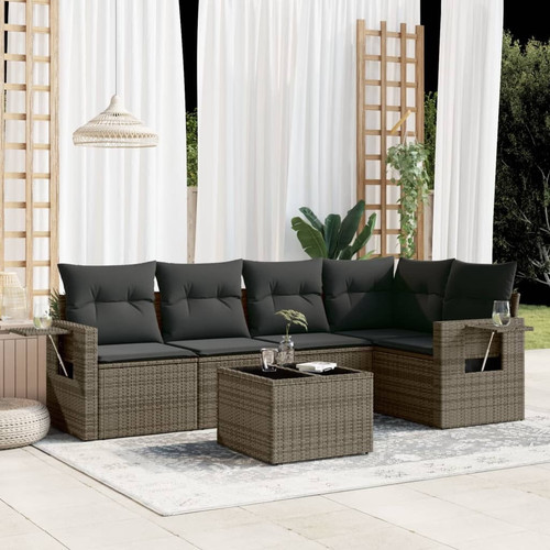 Garden sofa set - sofa, grey