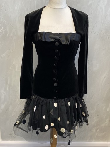 Womenstyl black velvet corset - black,