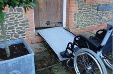 Heavy Duty Wheelchair Threshold Ramp