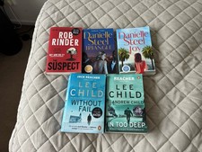 Book Bundle of Five Books Paperback Mixed Authors Job Lot