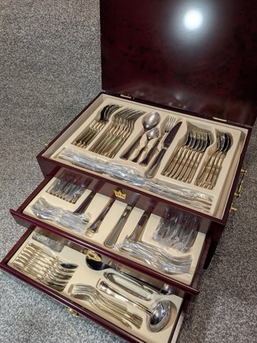 44pc stainless steel - stainless,