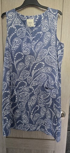 Next linen summer dress - linen, size