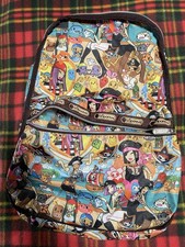 LESPORTSAC AND TOKIDOKI  COLLAB- BACKPACK - RARE PIRATE THEME- USED- 