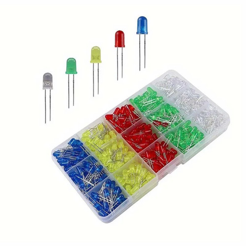 450pcs 5mm led assortment - 450pcs,