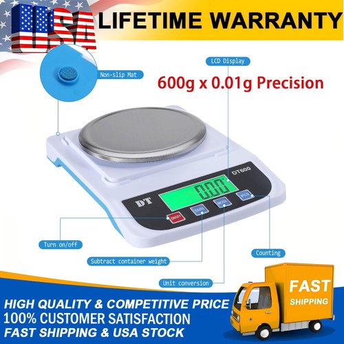 Lab analytical balance 600g - analytical,