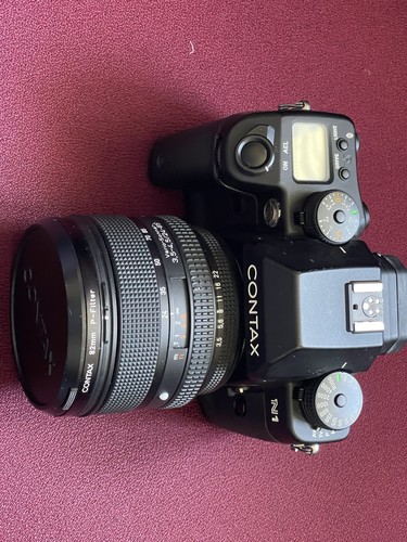 Contax slr camera with - slr,