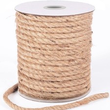 Jute Rope 10mm 98ft Natural