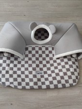 Plaid Cat Tunnel With Anti Slip Bottom Interactive Toy 85cm x 70cm