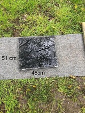 Caravan motorhome campervan boat hob cover dark brown 51  x 42 approx