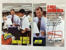 CHEAP PROMO CARD: BLUE CHIPS Skybox 1994 NO# ED SMELLS SOMETHING ROTTEN