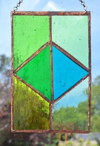 Stained glass panel - stained,