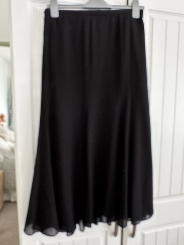 Black flared skirt - flared, from