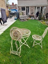 patio table and chairs, bistro set, garden table. collection only 