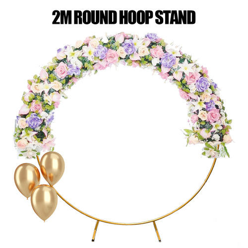Round hoop balloon arch - hoop,